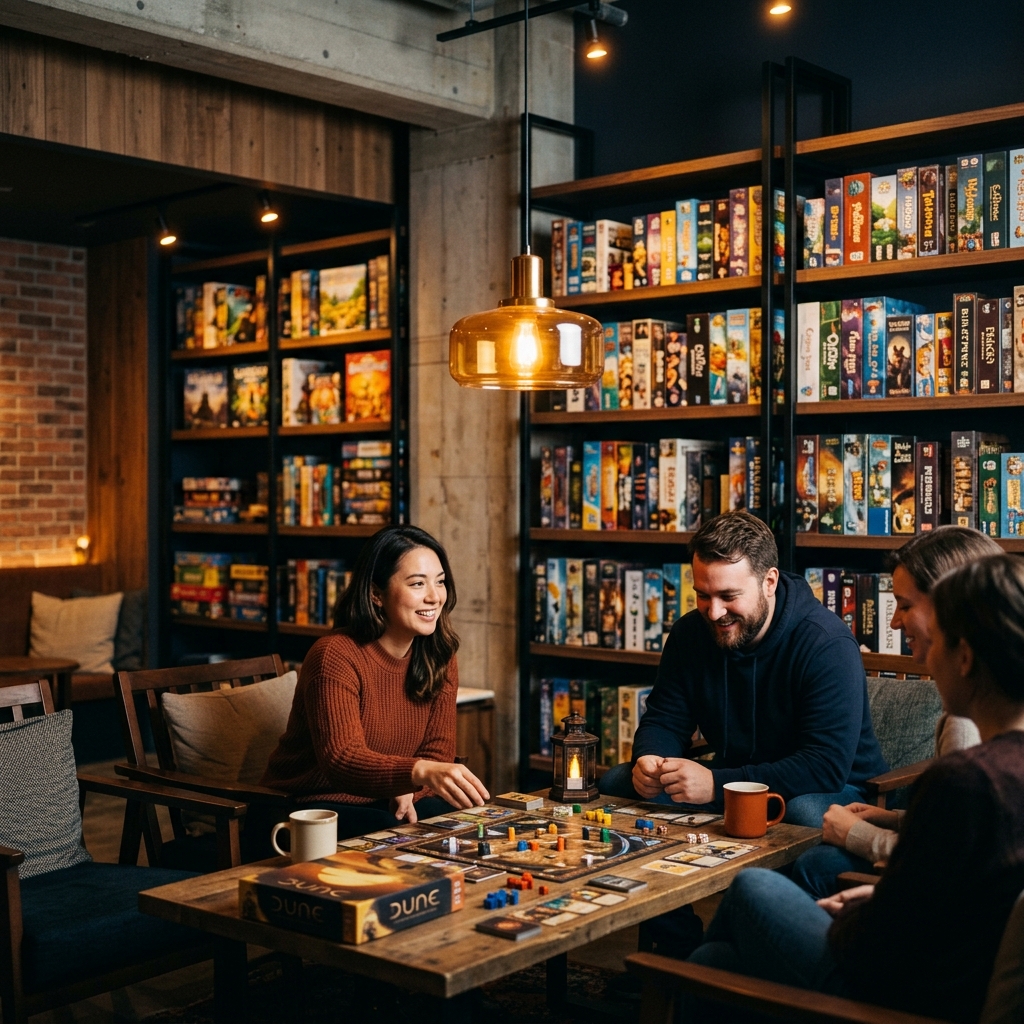 Board game lounge