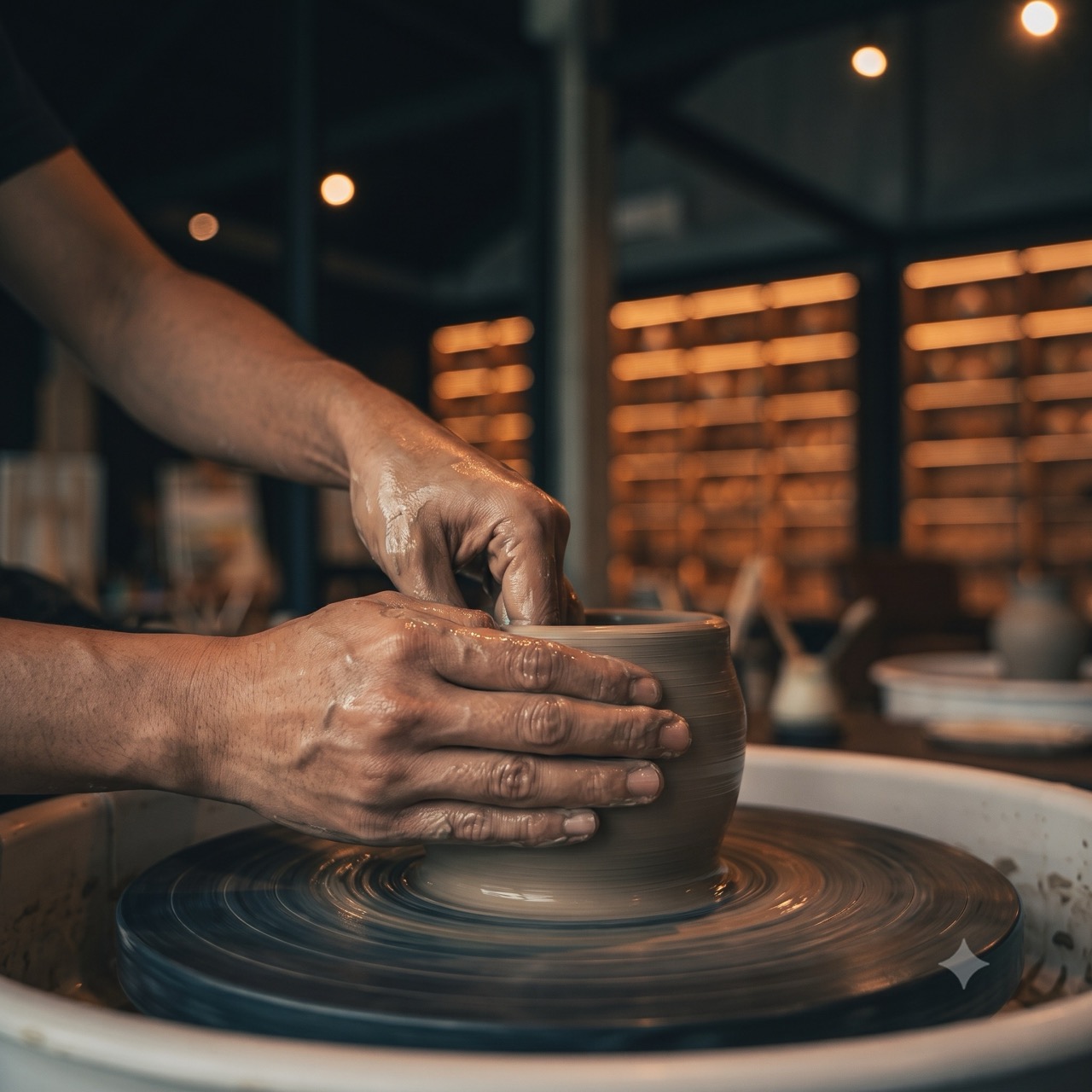 Wheel throwing