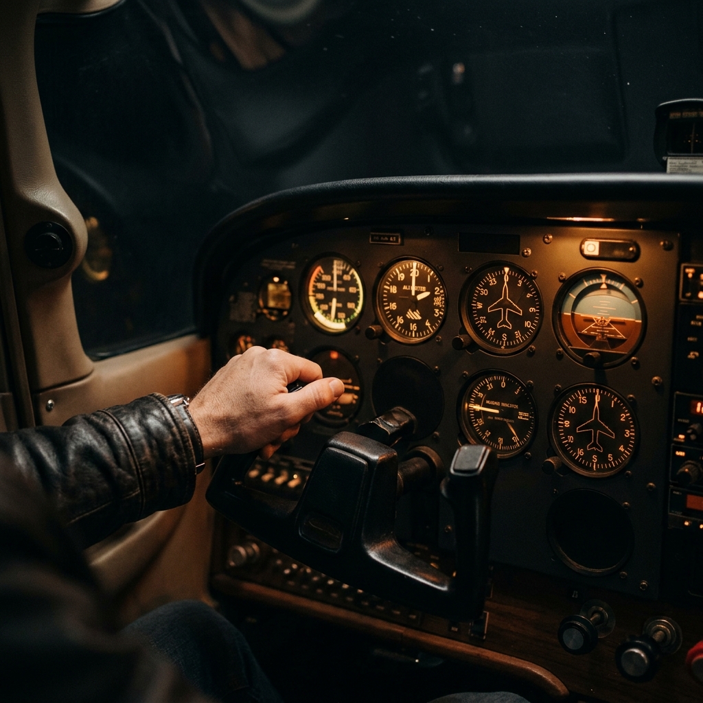 Instrument panel close-up