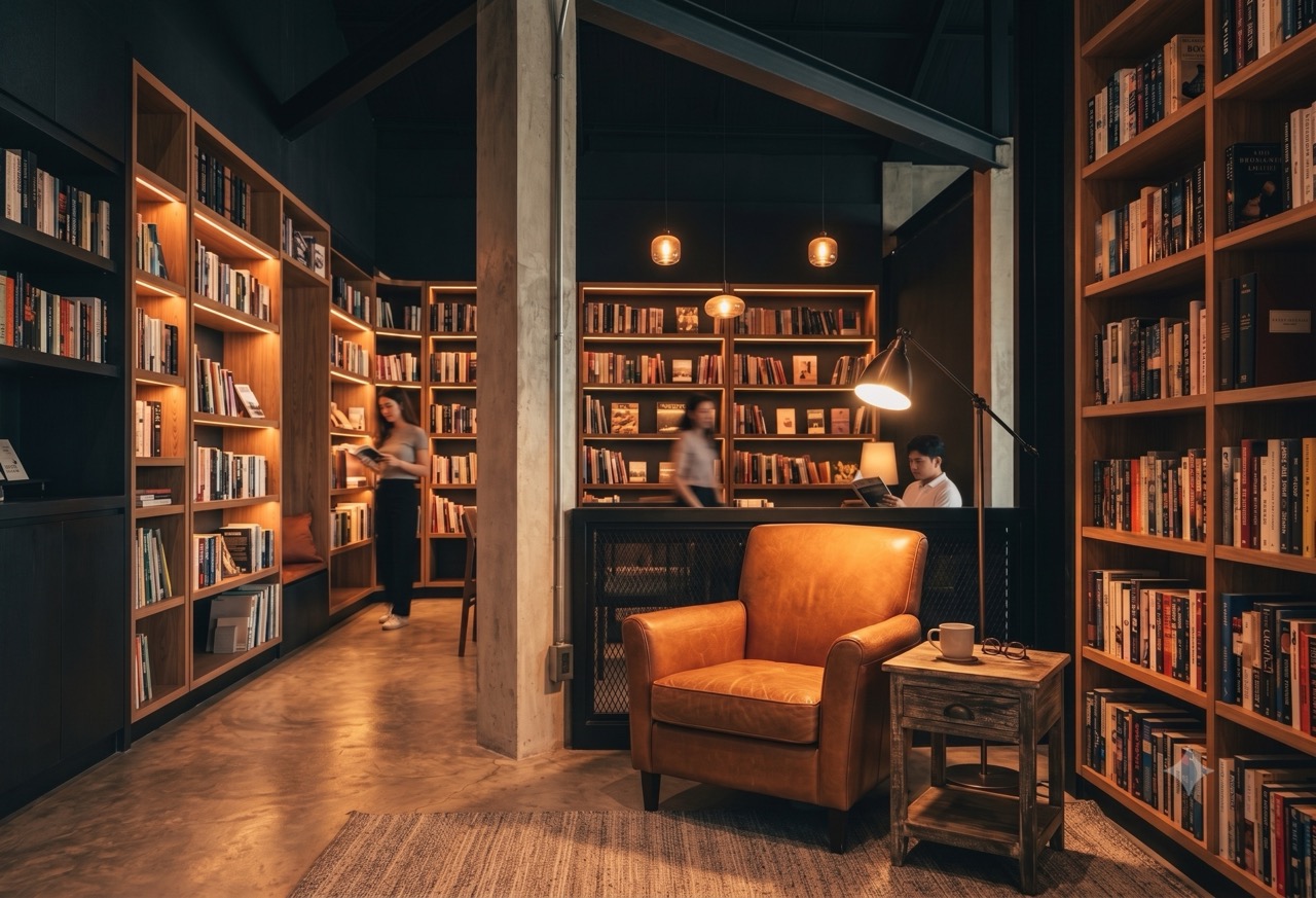 Library and reading room