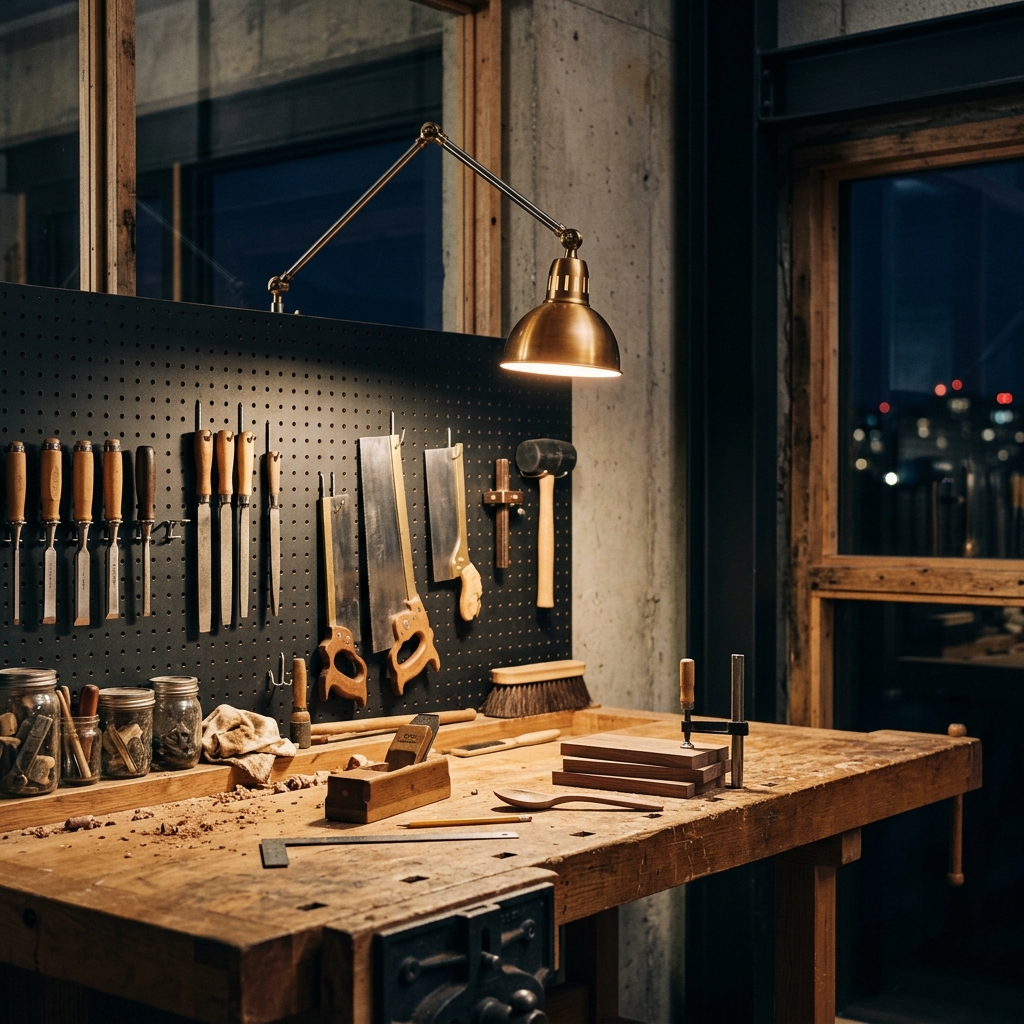 Woodworking bench